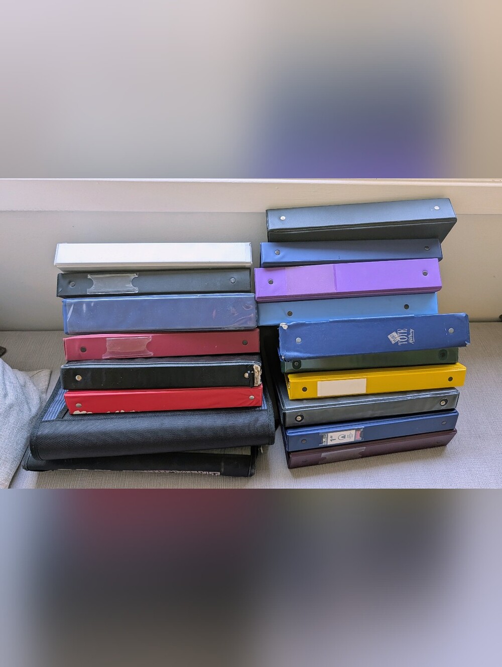 Assorted Ring Binders (18 Total)